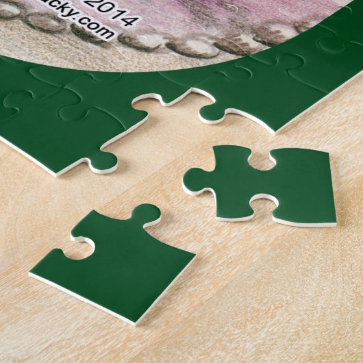 Weihnachtsgans Puzzle (Seite)