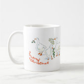 Weihnachtsgans-Ringer-Tasse Tasse (Links)