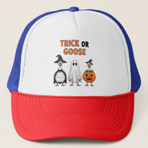 Weihnachtsgänse "Trick or Goose" Kostüm des Des Truckerkappe