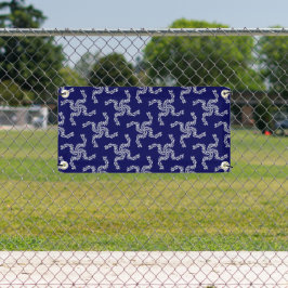 Weihnachtsgarland Blau, Weihnachtsdekoration, Weih Banner