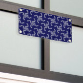 Weihnachtsgarland Blau, Weihnachtsdekoration, Weih Banner (Äußeres Gebäude)