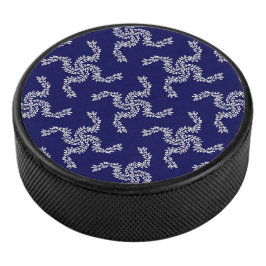 Weihnachtsgarland Blau, Weihnachtsdekoration, Weih Eishockey Puck