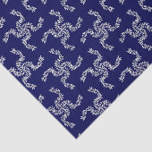 Weihnachtsgarland Blau, Weihnachtsdekoration, Weih Seidenpapier (Ausschnitt)