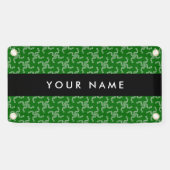 Weihnachtsgarland, Grün, Ihr Name, Personalisieren Banner (Horizontal)