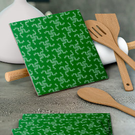 Weihnachtsgarland Grün, Weihnachtsdekoration Fliese