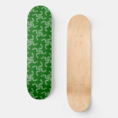 Weihnachtsgarland Grün, Weihnachtsdekoration Skateboard (Vorderseite)