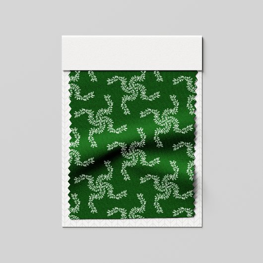 Weihnachtsgarland Grün, Weihnachtsdekoration Stoff