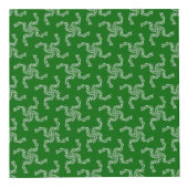 Weihnachtsgarland Grün, Weihnachtsdekoration Würfel (Rechts)