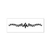 Weihnachtsgarland Gummistempel (Prägung)