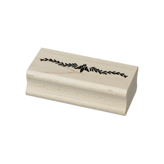 Weihnachtsgarland Gummistempel (Stempel)