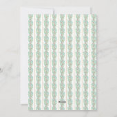 Weihnachtsgarland Nutcracker Ein Foto Feiertagskarte (Rückseite)