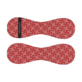 Weihnachtsgarland, Rot, Ihr Name, Personalisieren Baseball (Paneele)