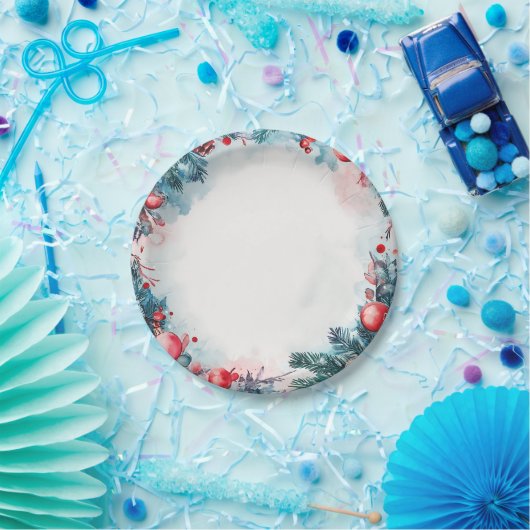 Weihnachtsgarland Teller (Party)