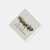 Weihnachtsgarland und Shooting Stars Cherish the Serviette (Ecke)