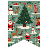 Weihnachtsgarland Wimpelkette (Erste Fahne)