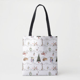 Weihnachtsgarlandefeier in Whoville Tasche