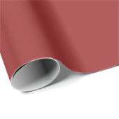 Weihnachtsgarn rotes schlichtes Geschenk Geschenkpapier (Rolleneckpunkt)
