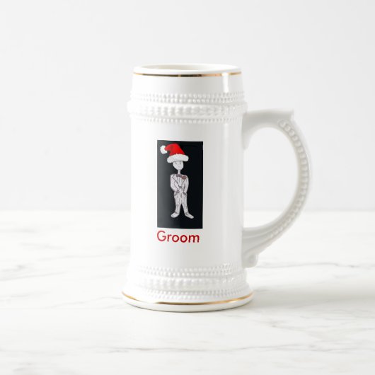 Weihnachtsgarten Bierglas (Rechts)