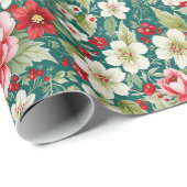 Weihnachtsgarten Geschenkpapier (Rolleneckpunkt)