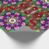 Weihnachtsgarten... Geschenkpapier (Ecke)