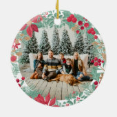 Weihnachtsgarten | Keramik-Ornament Keramik Ornament (Hinten)