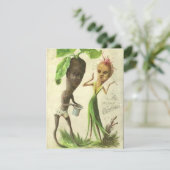 Weihnachtsgarten Liebe Feiertagskarte (Stehend Vorderseite)