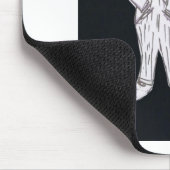 Weihnachtsgarten Mousepad (Ecke)