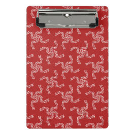 Weihnachtsgarten Rot, Weihnachtsdekoration, Weihna Mini Klemmbrett