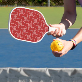 Weihnachtsgarten Rot, Weihnachtsdekoration, Weihna Pickleball Schläger