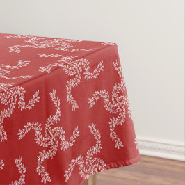 Weihnachtsgarten Rot, Weihnachtsdekoration, Weihna Tischdecke