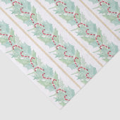 Weihnachtsgarten und Süßspeisen Seidenpapier (Detail)