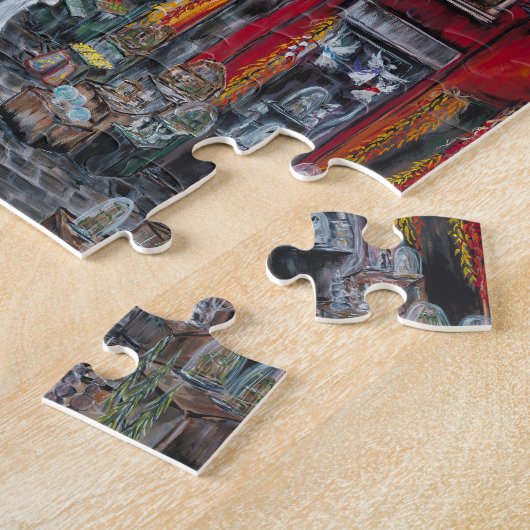 Weihnachtsgasse Puzzle (Seite)