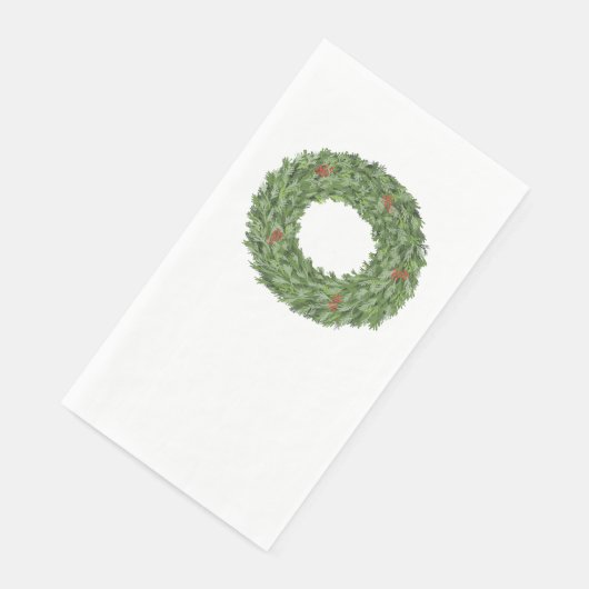 Weihnachtsgasthandtuch Serviette (Ecke)