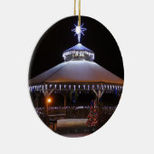 WeihnachtsGazebo Keramik Ornament (Rechts)