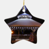 WeihnachtsGazebo Keramikornament (Vorne)