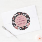 Weihnachtsgebäck aus der Küche von Runder Aufkleber (Umschlag)