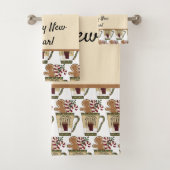 Weihnachtsgebäck badhandtuch set (Insitu)