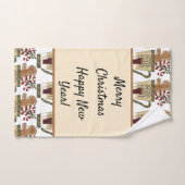 Weihnachtsgebäck    badhandtuch set (Handtuch)