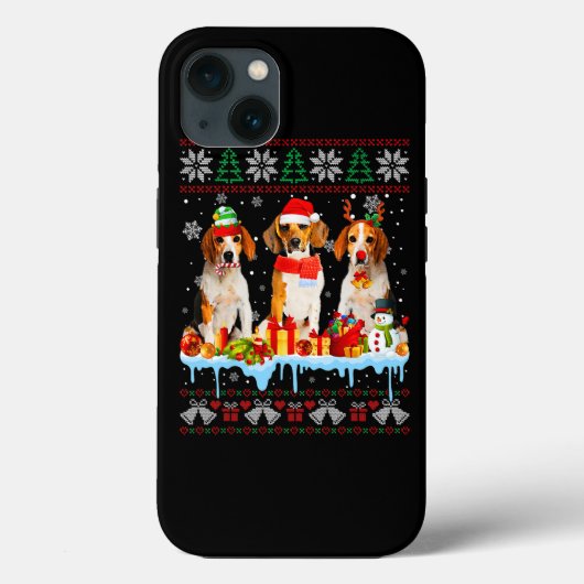 Weihnachtsgebäck Beagle Hund Weihnachten Kostüm 7 Case-Mate iPhone Hülle (Rückseite)