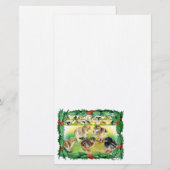 Weihnachtsgebäck Briefpapier (Vorne/Hinten)