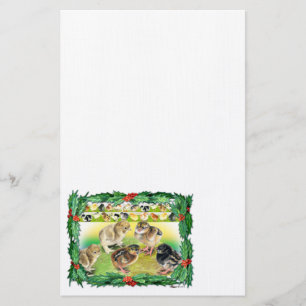 Weihnachtsgebäck Briefpapier