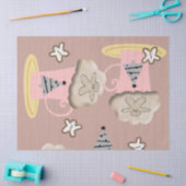 Weihnachtsgebäck Cappuccino Kaffee Seidenpapier (Basteln)