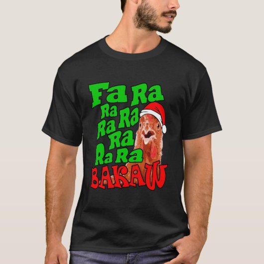 Weihnachtsgebäck Caroling Fa Ra Ugly Christmas T-Shirt (Vorderseite)