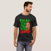 Weihnachtsgebäck Caroling Fa Ra Ugly Christmas T-Shirt (Vorne ganz)