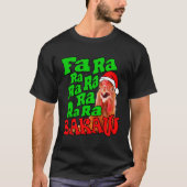 Weihnachtsgebäck Caroling Fa Ra Ugly Christmas T-Shirt (Vorderseite)