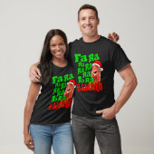 Weihnachtsgebäck Caroling Fa Ra Ugly Christmas T-Shirt (Unisex)