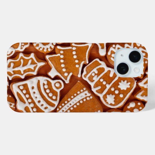 Weihnachtsgebäck Case-Mate iPhone Hülle (Rückseite (Horizontal))