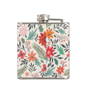 Weihnachtsgebäck Chefkoch Vinyl Wrapped Flask Flachmann (Rückseite)