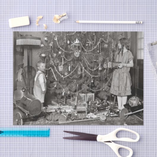 Weihnachtsgebäck CHRISTMAS TREE 1920 Seidenpapier (Handwerk)