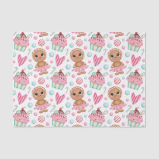 Weihnachtsgebäck Cookie Girl Candy & Cupcakes Seidenpapier